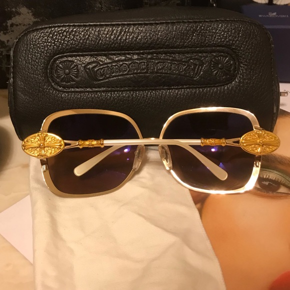 ❤️TRADED❤️Gorgeous Chrome Hearts sunglasses - Picture 2 of 8